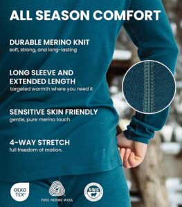 Merino.tech Merino Wool Base Layer Thermal Shirts - 2